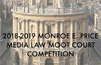 Monroe E. Price Media Law Moot Court Competition